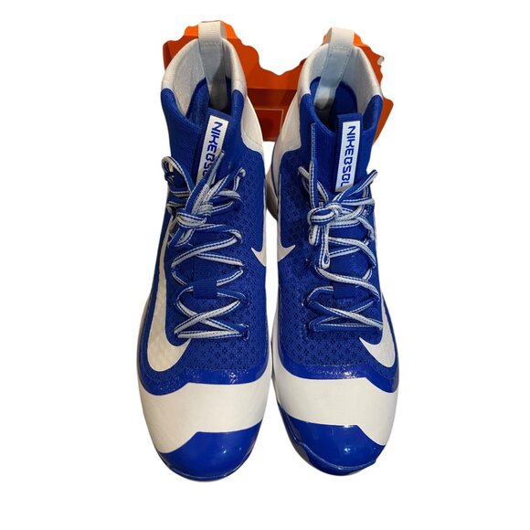 Nike Huarache 2KFilth MCS (2015) Game Royal Wht Mens Baseball Cleats Size 10 NEW - Picture 4 of 8